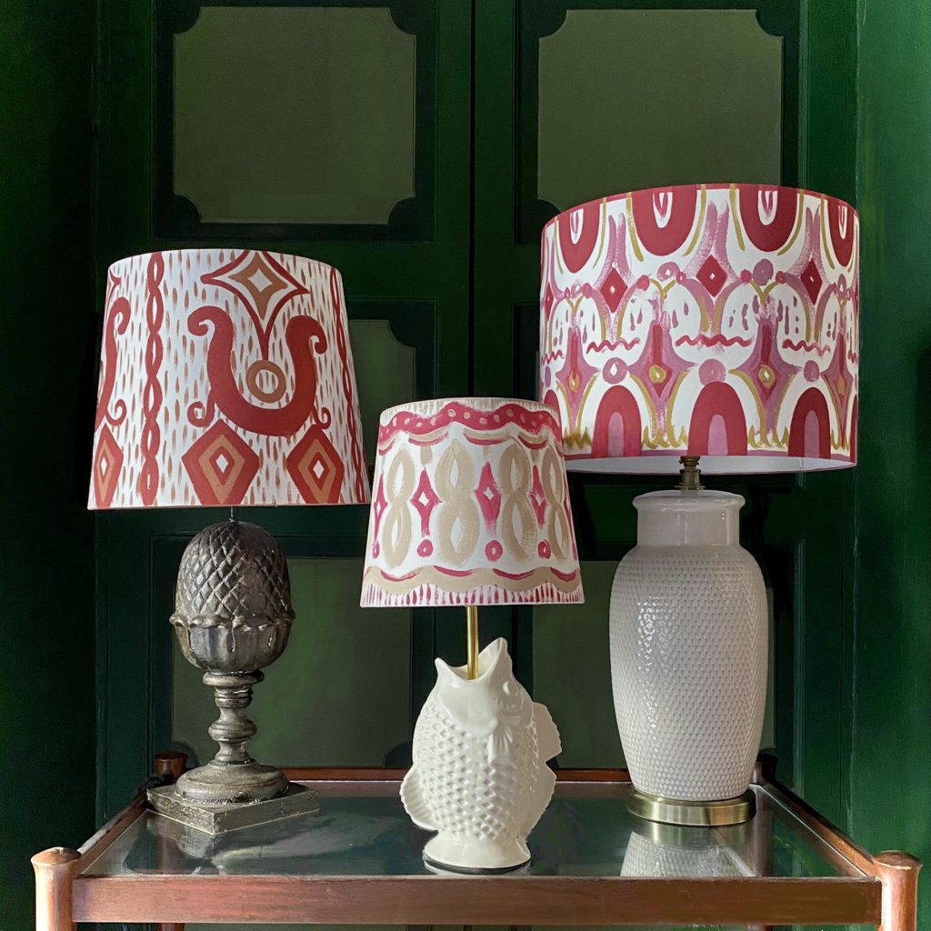 Lampshades by Philippa Bianchi