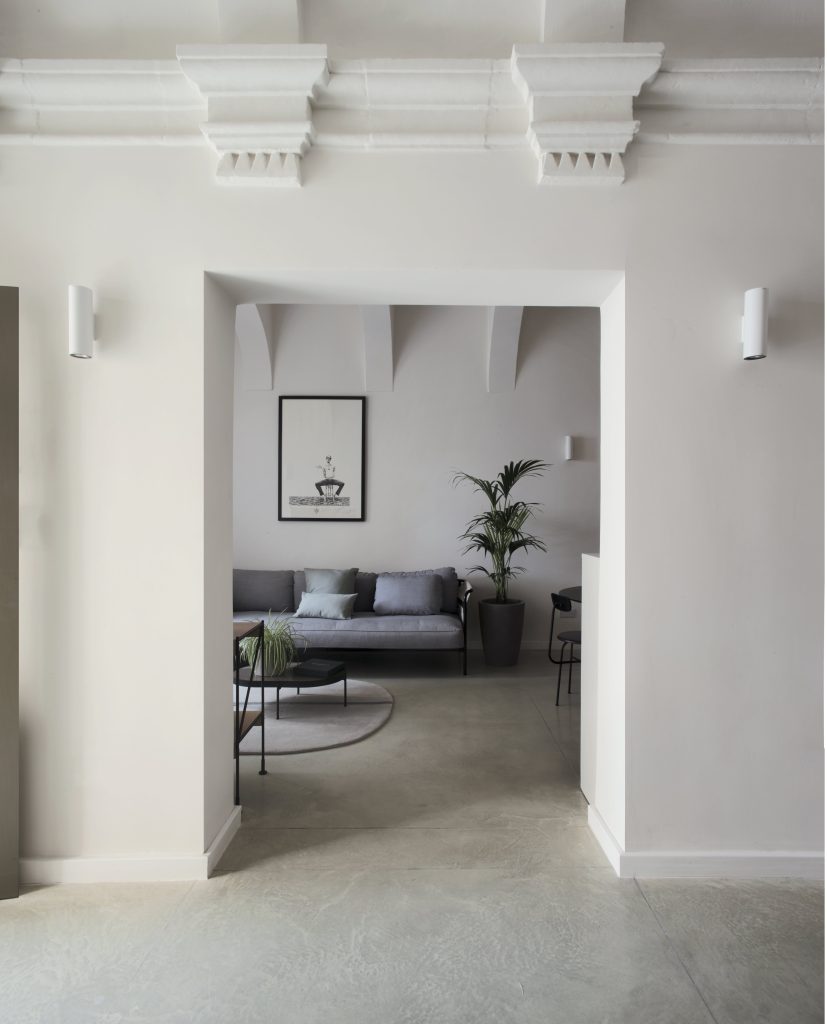 The penthouse within the residential cluster
