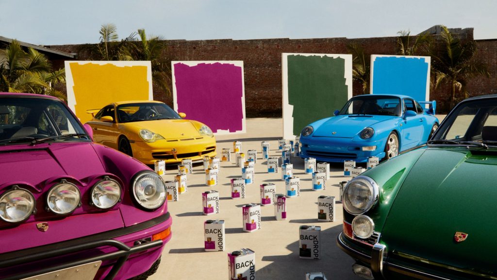 Porsche X Backdrop
