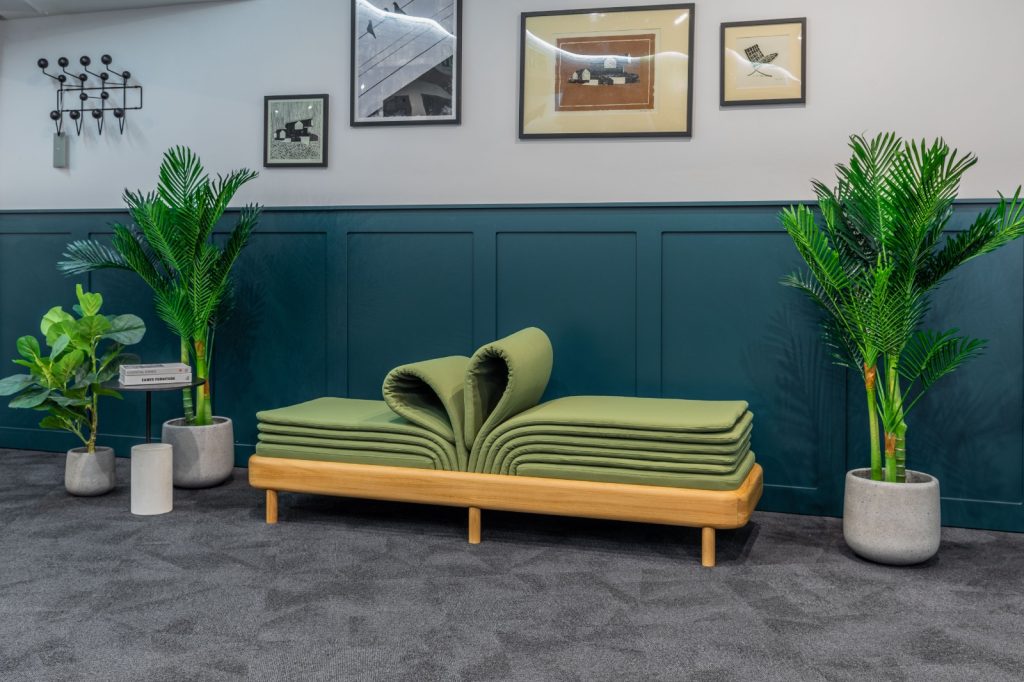 lounger furniture design by designer and artist inese refalo