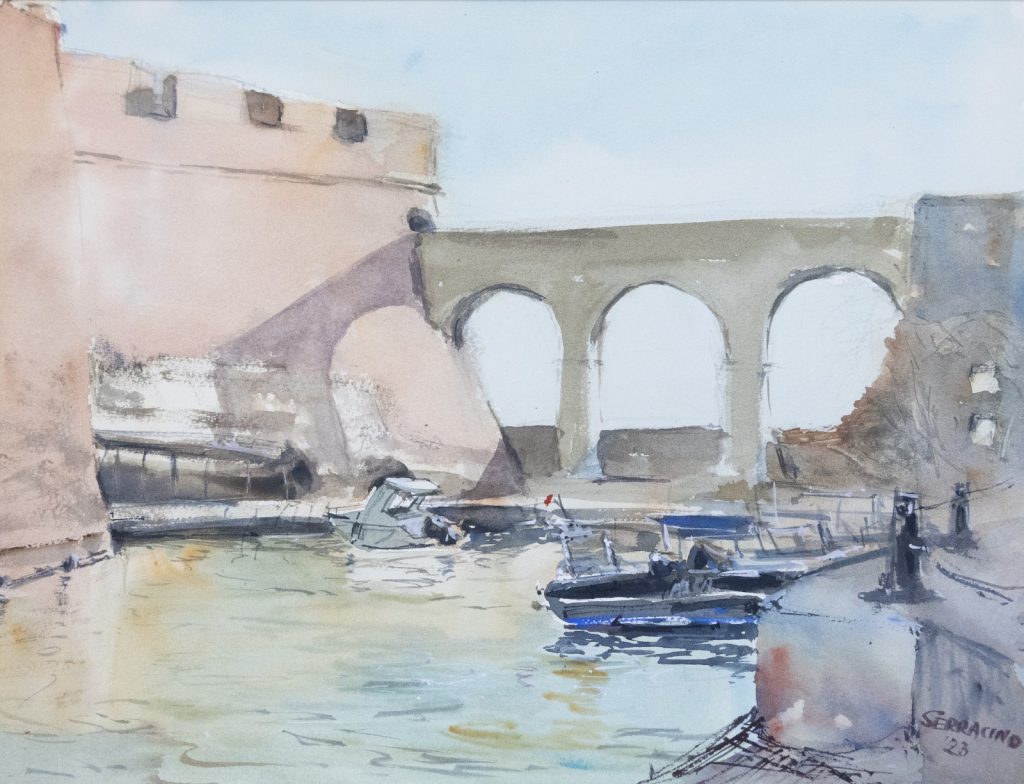 'Across the Harbour’ by Carmel Serracino