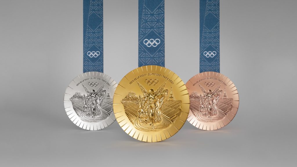 Paris 2024 Olympic medals. Photo: Paris 2024 Olympic Games Organising Committee