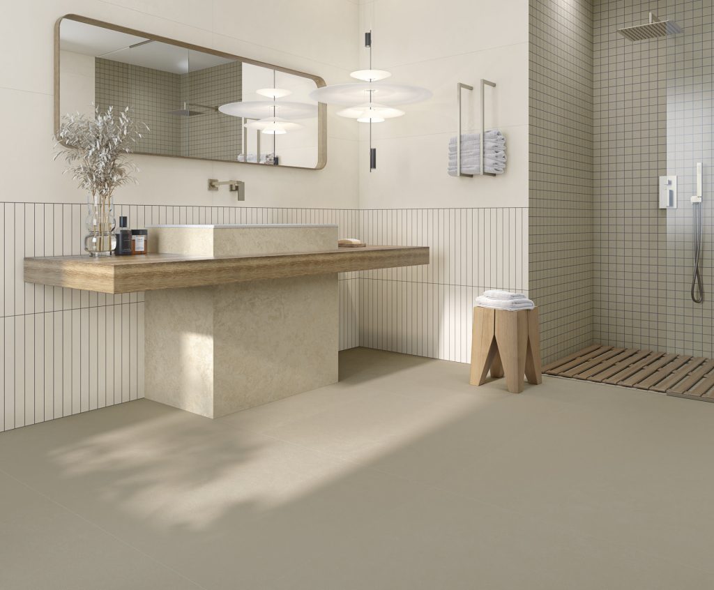 Manhattan floor tiles