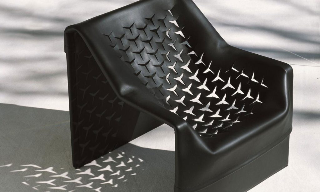 Skin armchair italian design from Molteni&C at Form Ltd Showroom