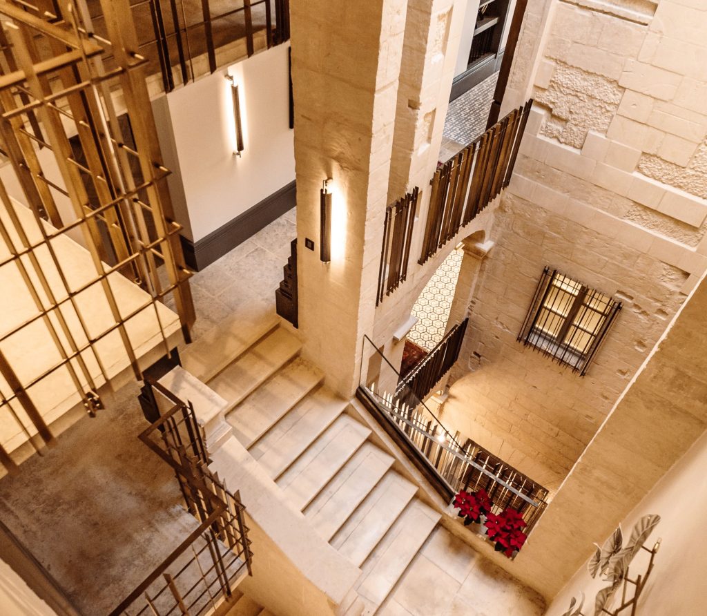 Valletta townhouse . Photo by Andrew Mizzi