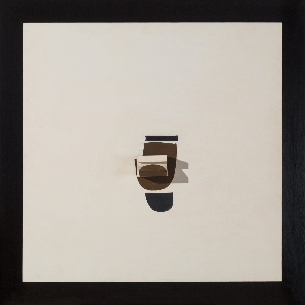 Abstract in White, Black and Umber. Photo by Lisa Attard
