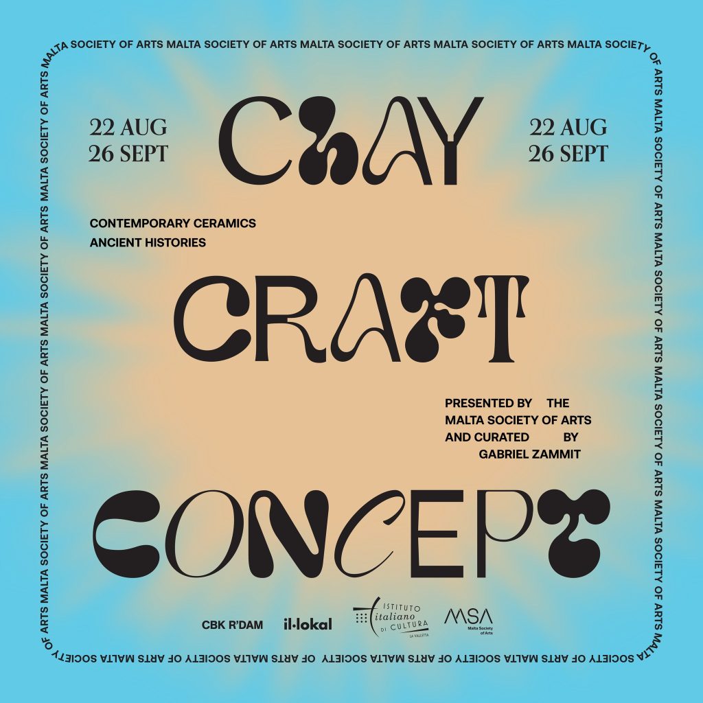 Clay - Craft - Concept. Image via Malta Society of Arts / Facebook