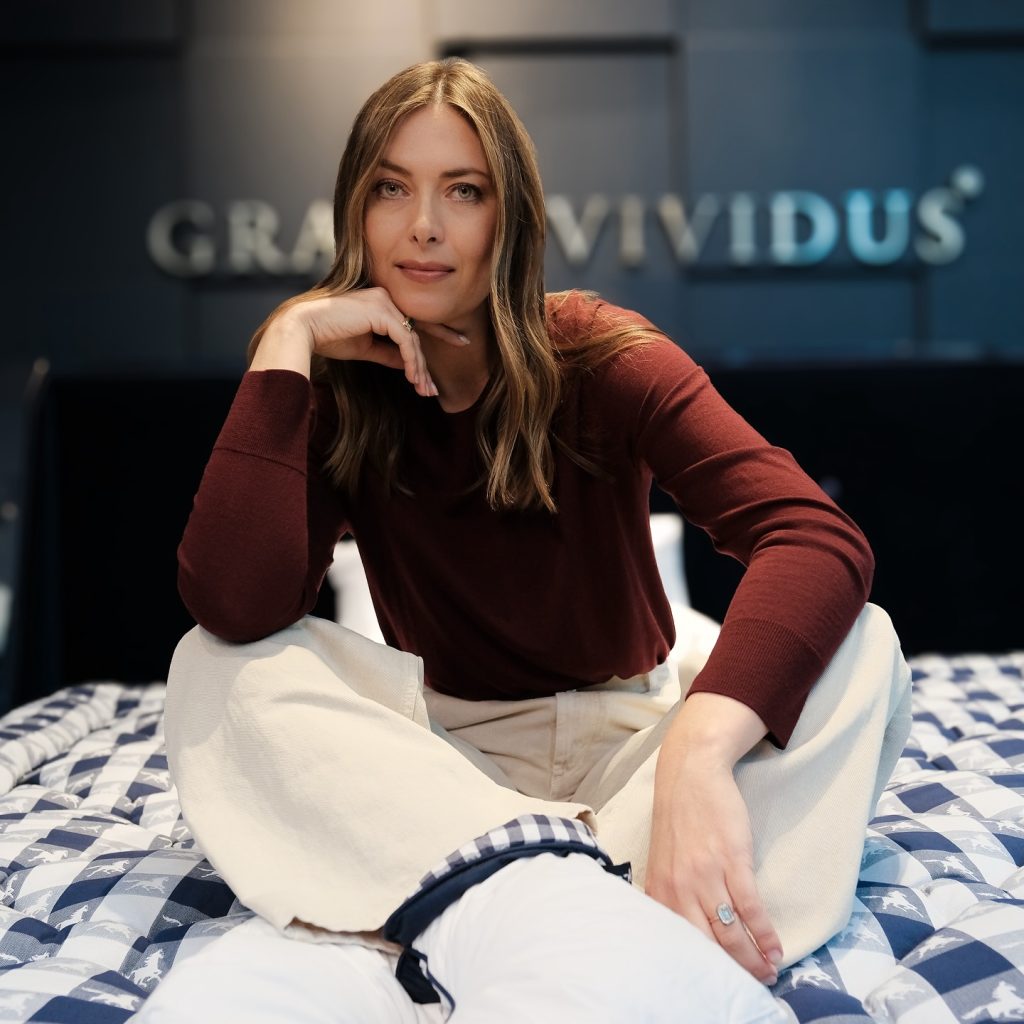 Hästens model on a hastens bed available at Form shop in shop Malta