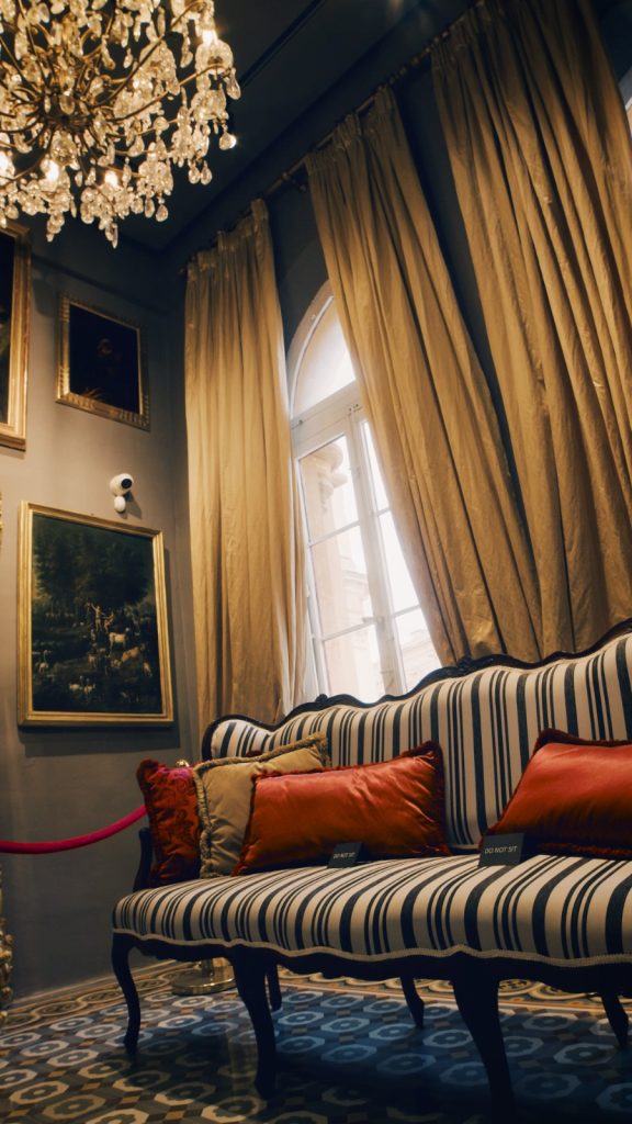 window dressing by Fabric Malta