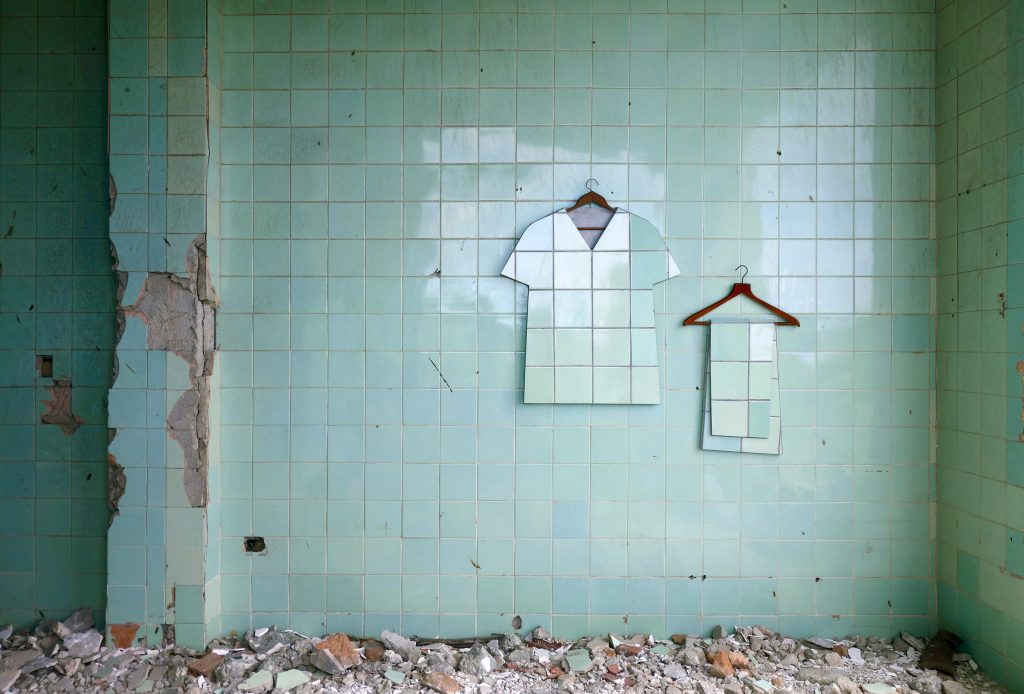 War Paint / Second Hand by Zhanna Kadyrova. Photo courtesy of the artist