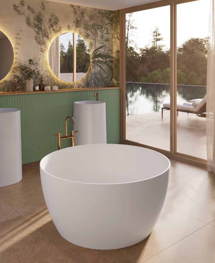 bathroom wall panels for interior decorating by Acquabella