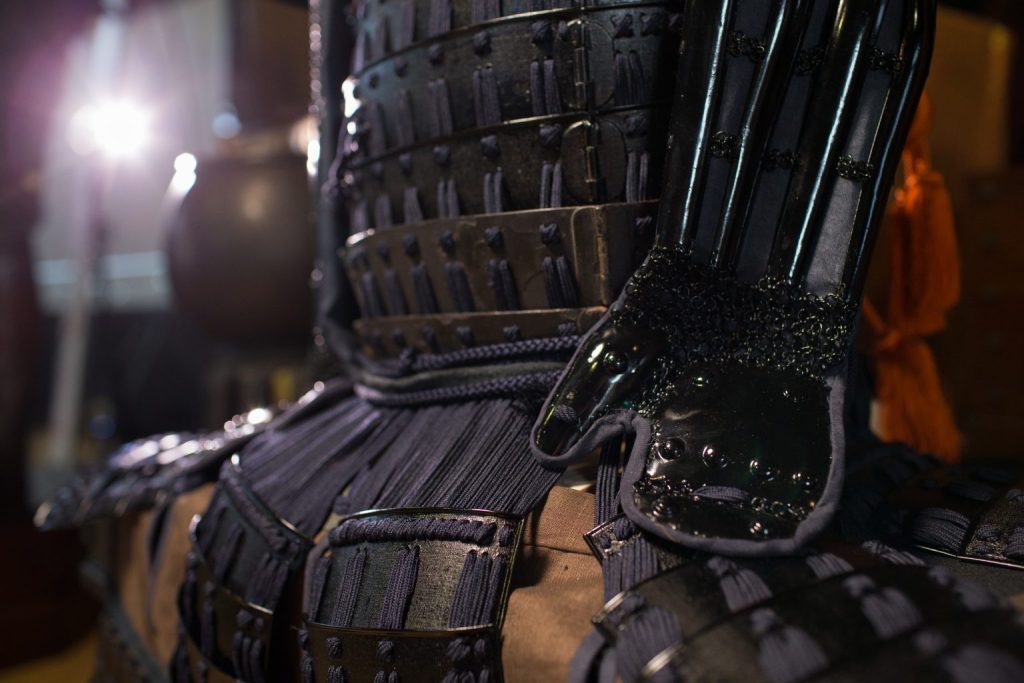 Ancient samurai armour