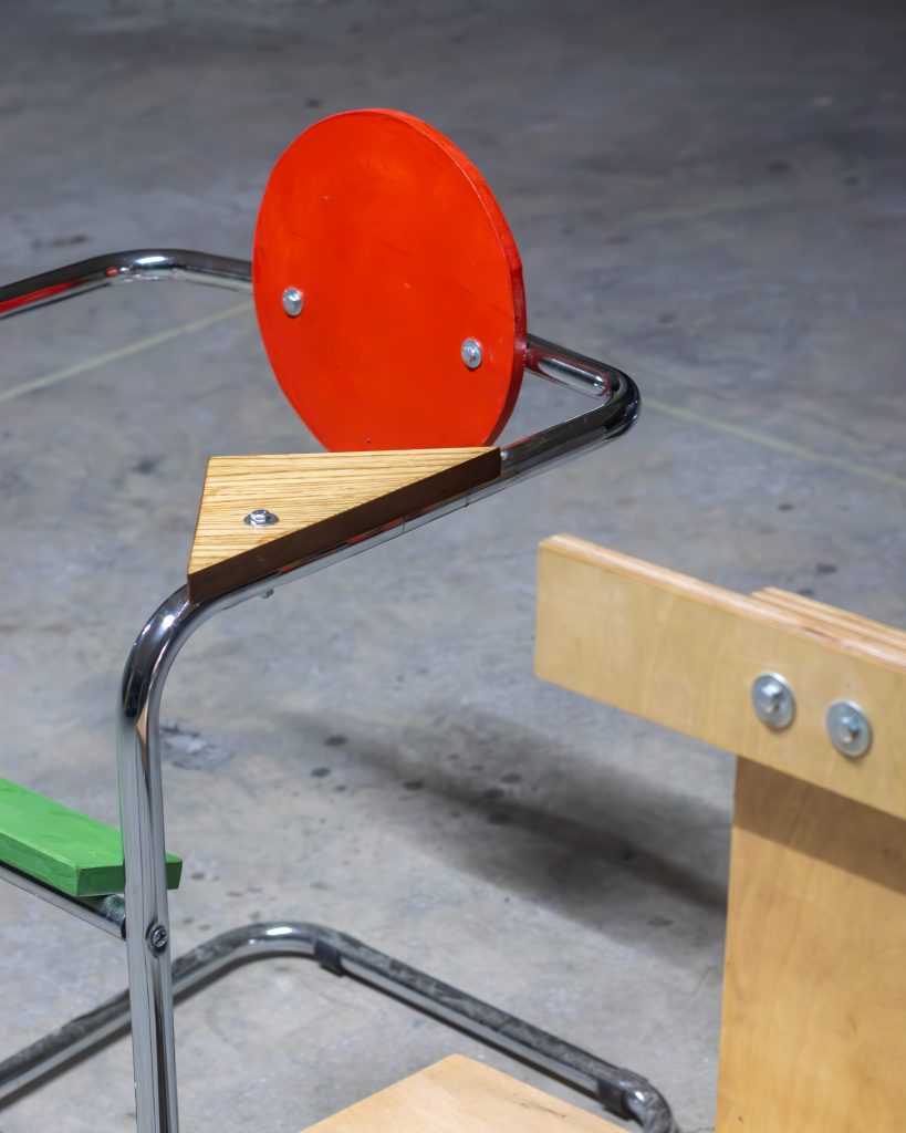 chair designs by Anna Horvath for Is Siggijiet theatre production in Malta