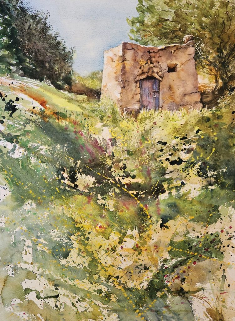 Landscape painting titled Joy! by Jani Caruana