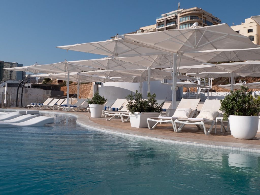 Beach club shading