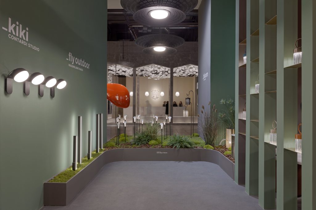 BLOOM at Euroluce at Salone Del Mobile / Photo by Marco Reggi