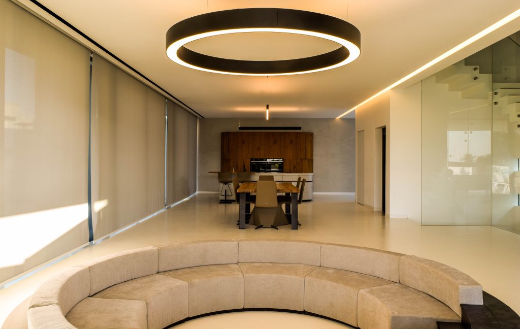 sunken living room design