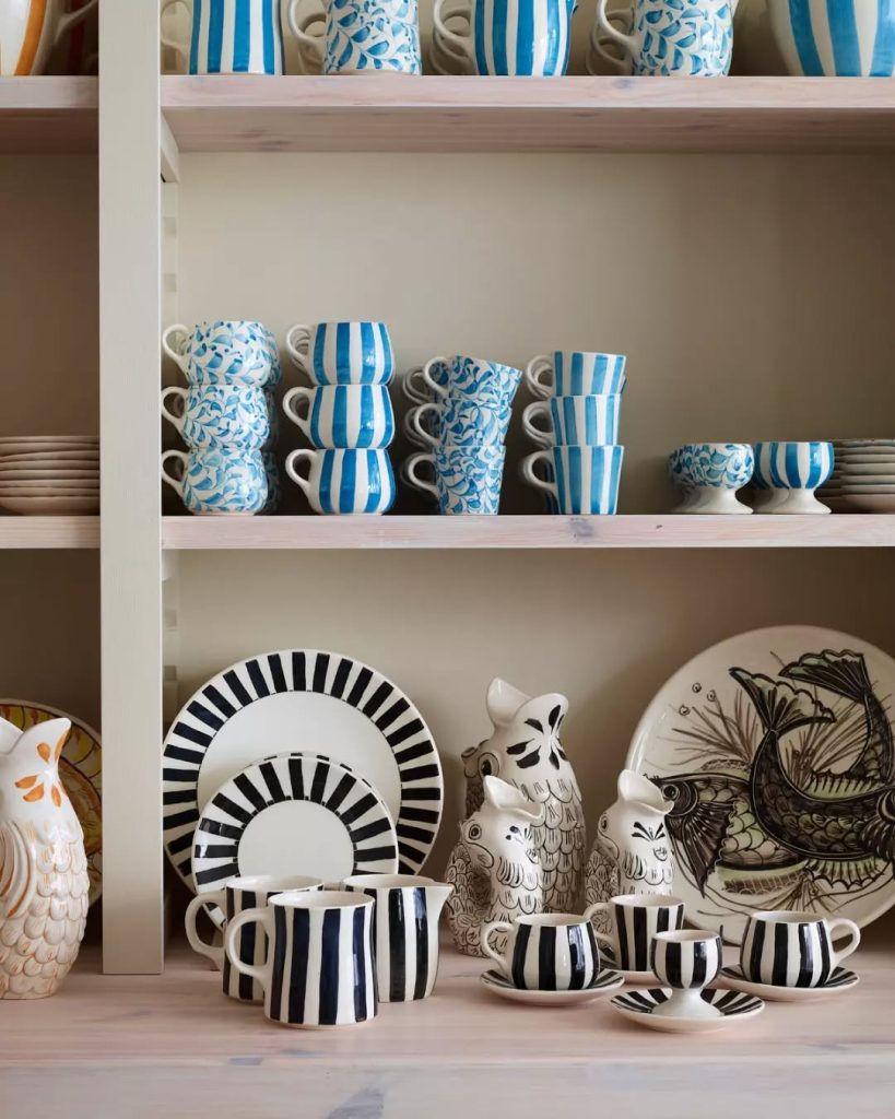 handmade pottery tableware