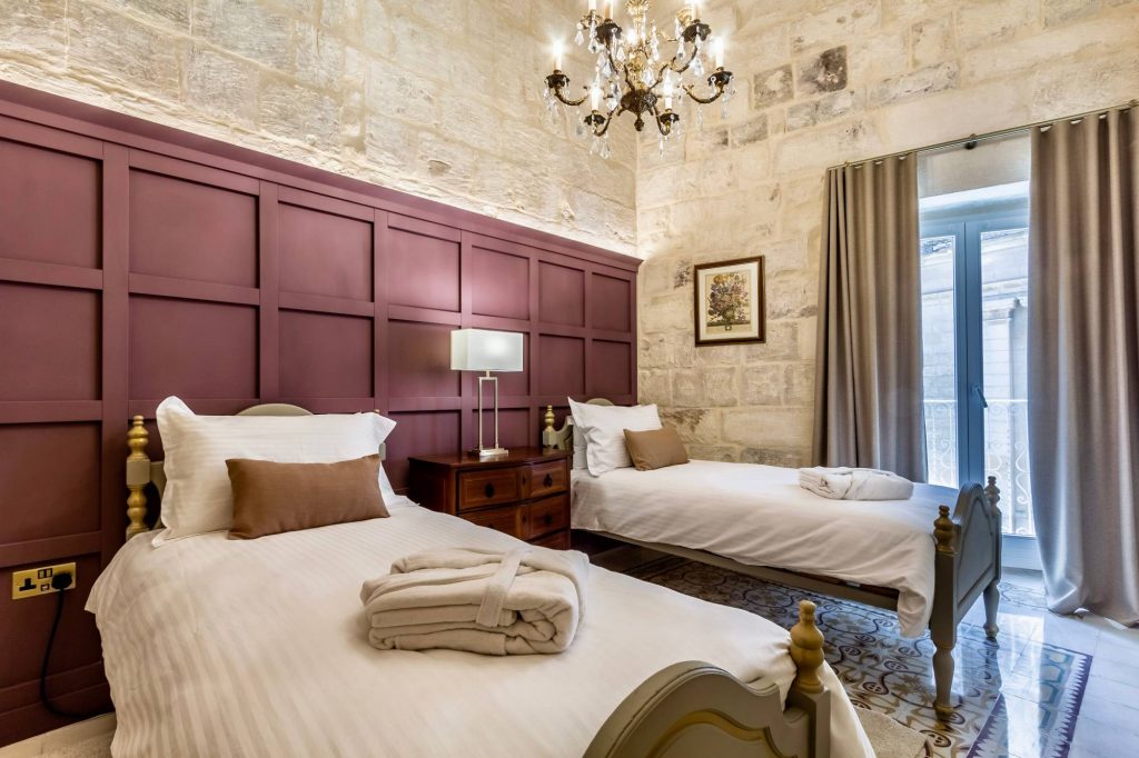 traditional maltese townhouse interior