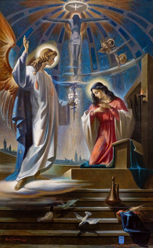 The Annunciation by Emvin Cremona