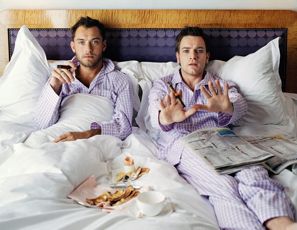 Jude Law & Ewan McGregor photographed by Lorenzo Agius