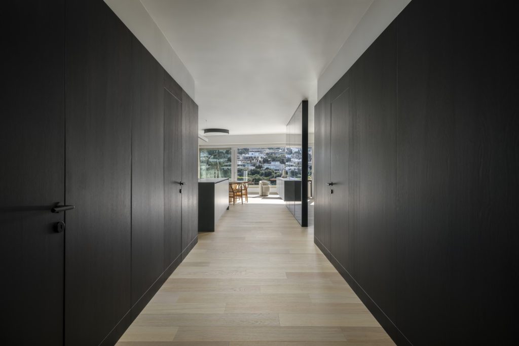 Parky veneered flooring. Design by Martina Fenech Adami at Studio NiCHE / Photography by Ramon Portelli