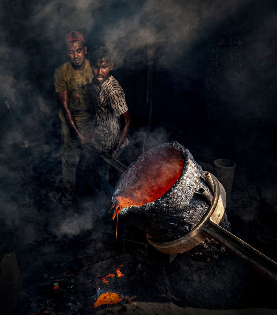 Molten Metal / Photo by Angie Conti
