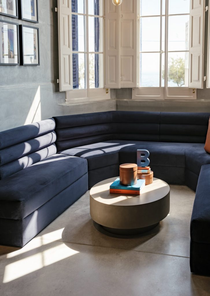 Bespoke Banquette Seating / Photography: Brian Grech