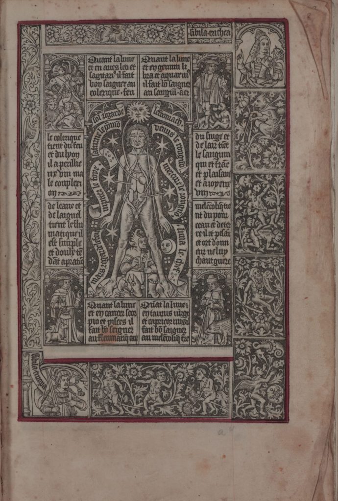 A page from Incunabula 24, a Book of Hours, printed in 1497 / Image courtesy of the National Library of Malta