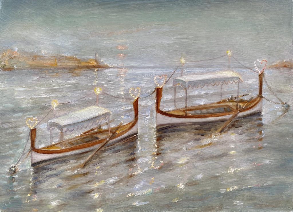 Two Love Boats by Dominique Ciancio