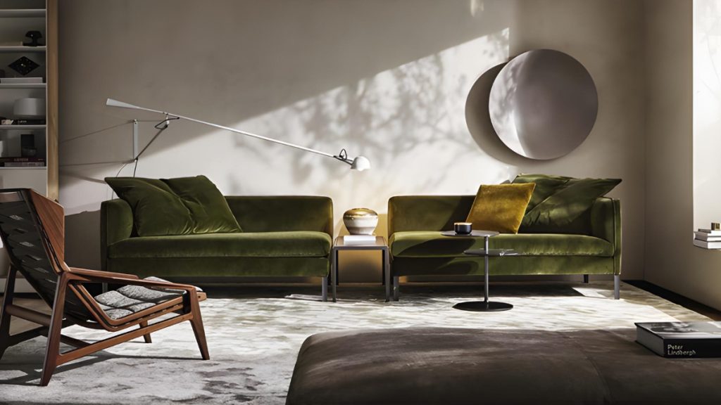 Molteni&C sofa available at Form / Photo courtesy of Kristine Bonnici Design