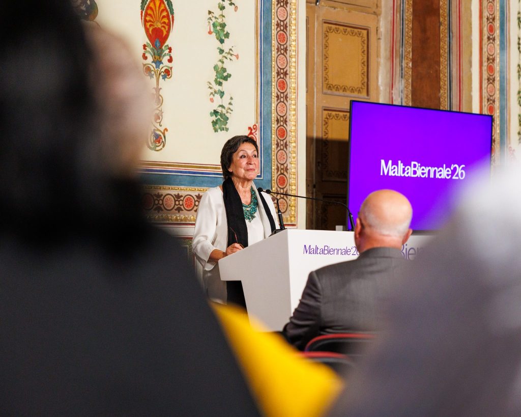 Malta Biennale 2026 Curator Rosa Martinez / Photo via Heritage Malta