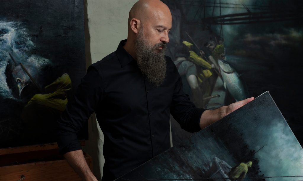 Artist Luca Indraccolo for States of Matter