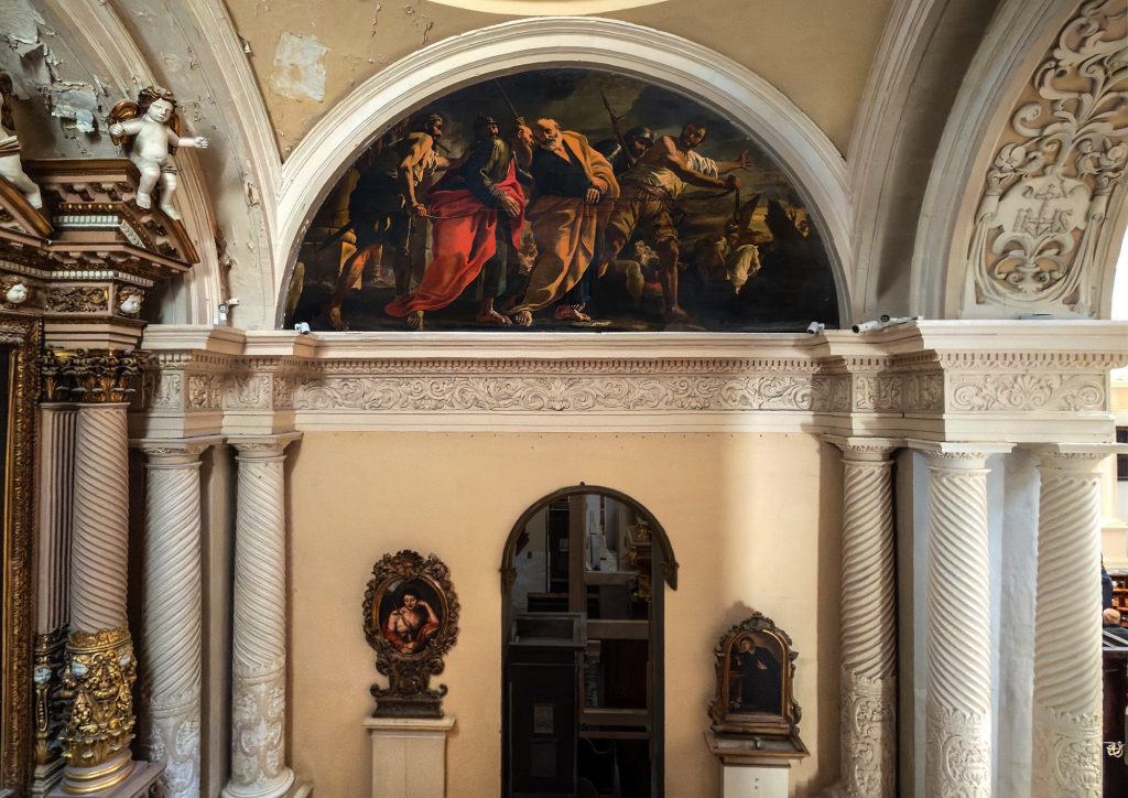 Saints Peter & Paul led to Martyrdom (lunette)