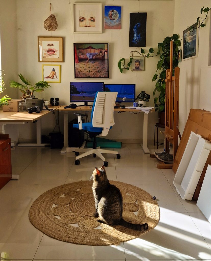 Alfie's studio