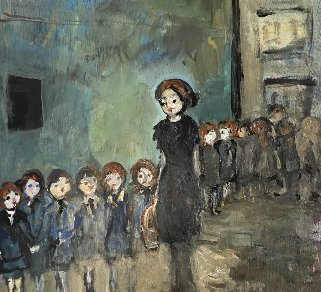 Painting by Johanna Barthet