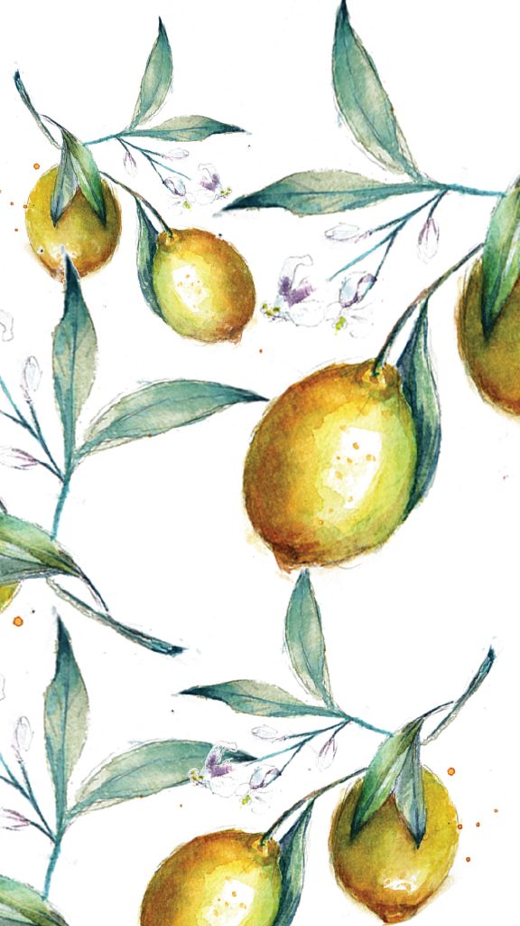 Lemon pattern detail