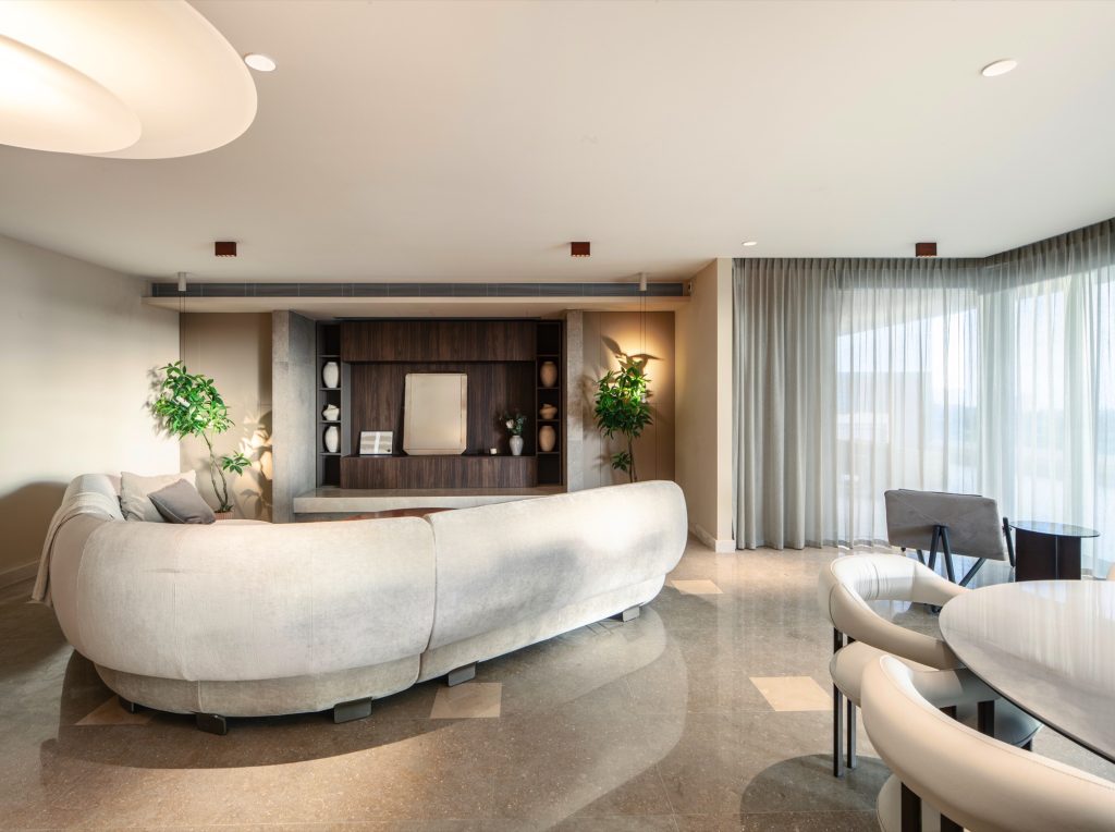 The interior of a Panoramic Mansion