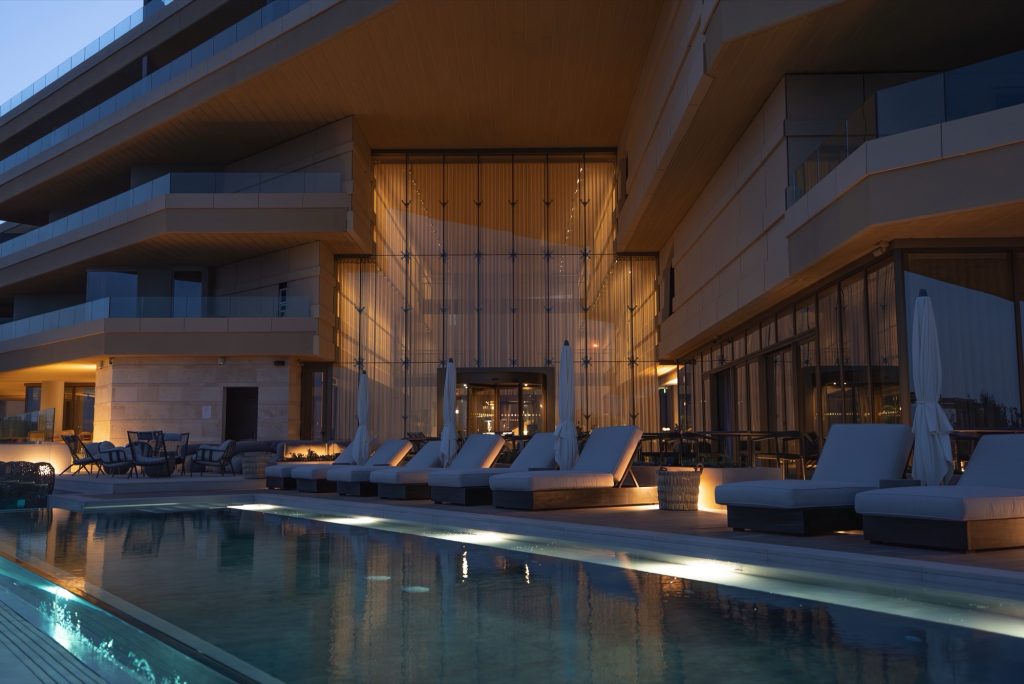 The Verdala Wellness Hotel's outdoor pool