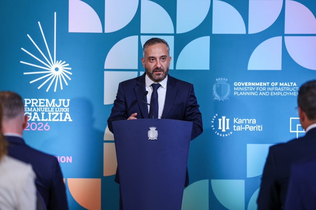Andre Pizzuto, President of the Kamra tal-Periti / Photography courtesy of the Planning Authority