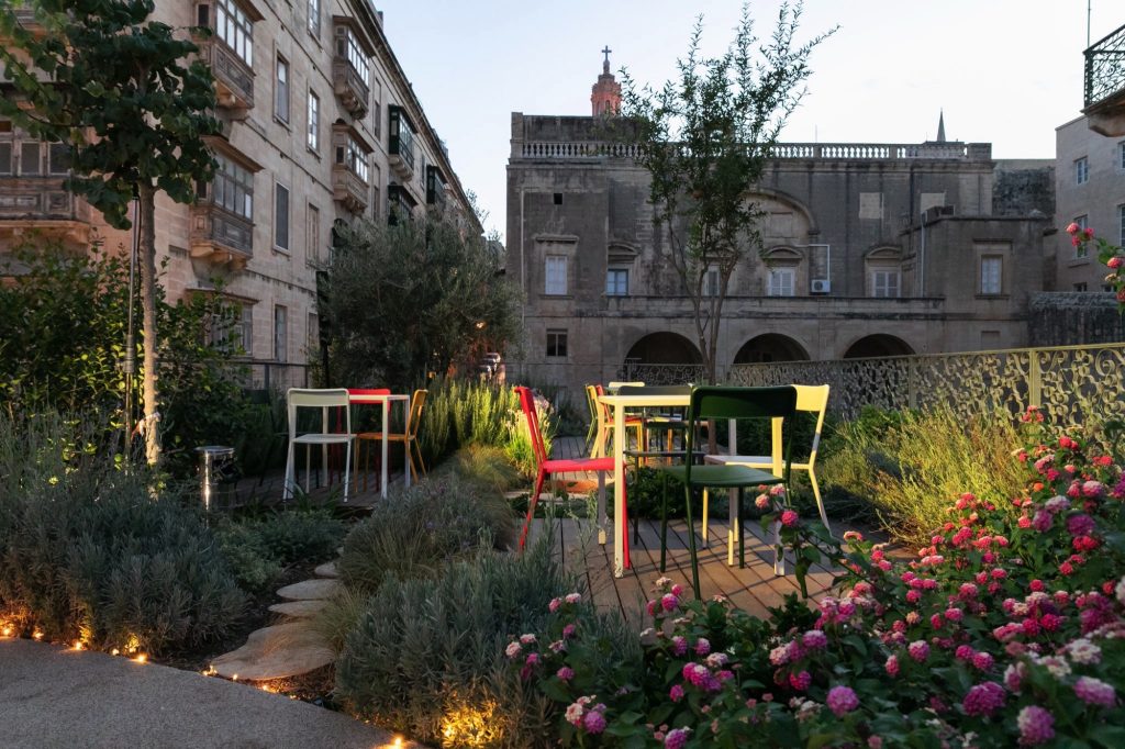 Rooftop garden / Photo by Darren Agius